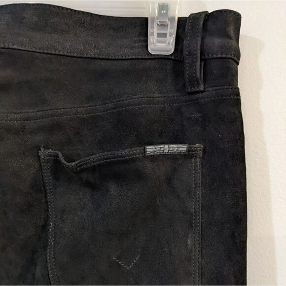 HUDSON | Nico Mid-rise Suede Super Skinny Pants - Picture 7 of 10